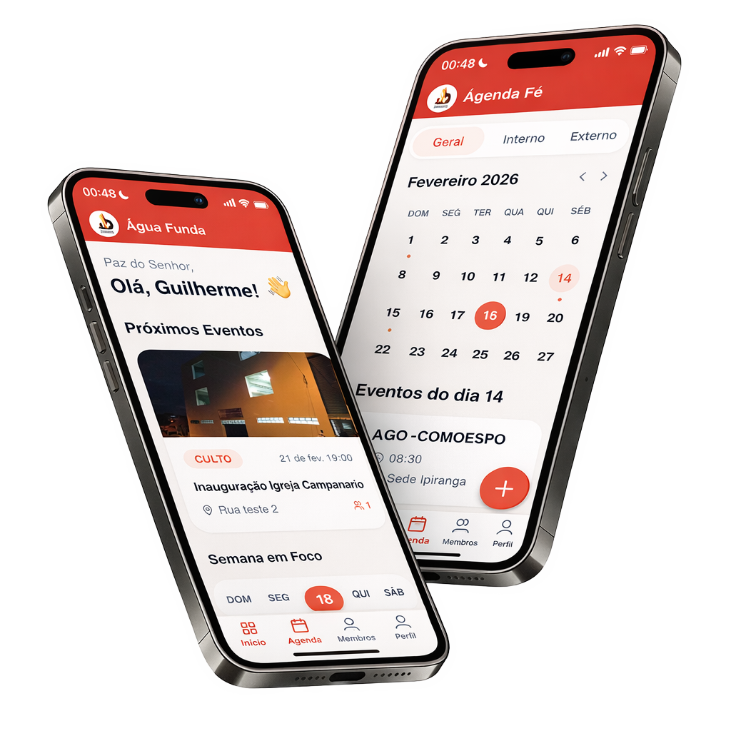 Aplicativo Agenda Fé